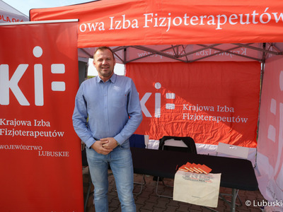 Jedno ze stoisk na Pikniku Zdrowia i Profilaktyki w Zaborze