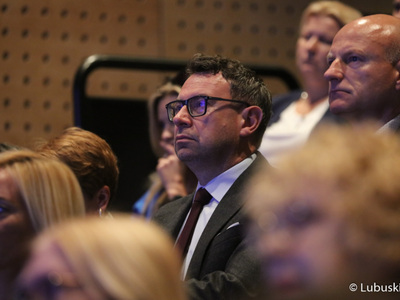Uczestnicy pierwszego dnia Kongresu Gospodarczego Lubuskie 2022 w Centrum Kreatywnej Kultury przy zielonogórskim Regionalnym Centrum Animacji Kultury 