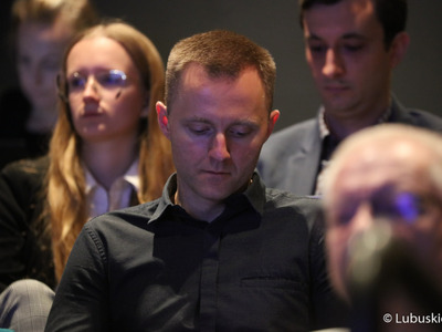 Uczestnicy pierwszego dnia Kongresu Gospodarczego Lubuskie 2022 w Centrum Kreatywnej Kultury przy zielonogórskim Regionalnym Centrum Animacji Kultury 