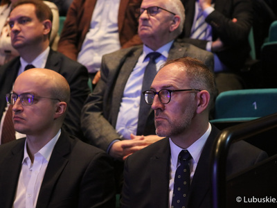 Uczestnicy pierwszego dnia Kongresu Gospodarczego Lubuskie 2022 w Centrum Kreatywnej Kultury przy zielonogórskim Regionalnym Centrum Animacji Kultury 