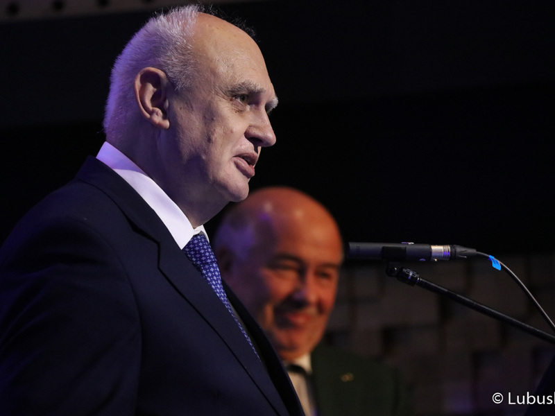 Uczestnicy pierwszego dnia Kongresu Gospodarczego Lubuskie 2022 w Centrum Kreatywnej Kultury przy zielonogórskim Regionalnym Centrum Animacji Kultury