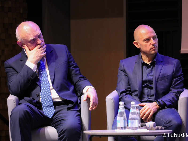 Uczestnicy pierwszego dnia Kongresu Gospodarczego Lubuskie 2022 w Centrum Kreatywnej Kultury przy zielonogórskim Regionalnym Centrum Animacji Kultury