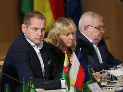 Negocjacje programu z Komisją Europejską w Sali Kolumnowej Urzędu Marszałkowskiego Województwa Lubuskiego 