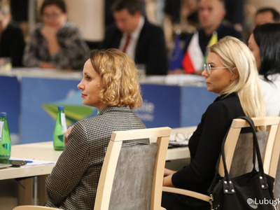 Negocjacje programu z Komisją Europejską w Sali Kolumnowej Urzędu Marszałkowskiego Województwa Lubuskiego 