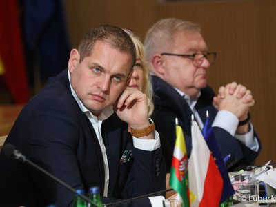 Negocjacje programu z Komisją Europejską w Sali Kolumnowej Urzędu Marszałkowskiego Województwa Lubuskiego 
