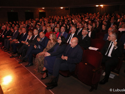 Gala konkursu Nagrody Gospodarcze Marszałka Województwa Lubuskiego w Lubuskim Teatrze