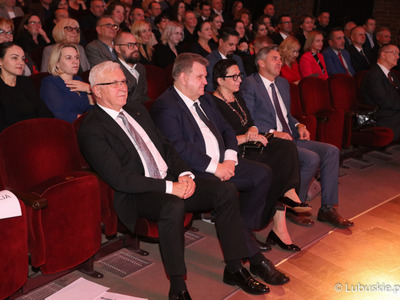 Gala konkursu Nagrody Gospodarcze Marszałka Województwa Lubuskiego w Lubuskim Teatrze