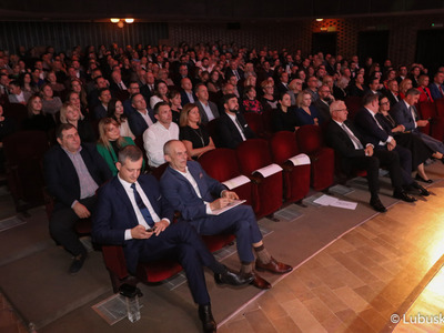 Gala konkursu Nagrody Gospodarcze Marszałka Województwa Lubuskiego w Lubuskim Teatrze