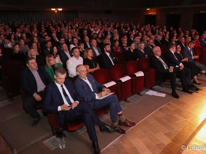 Gala konkursu Nagrody Gospodarcze Marszałka Województwa Lubuskiego w Lubuskim Teatrze