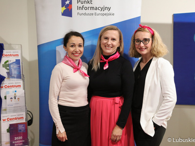 Uczestniczki Różowego Marszu w Zielonej Górze