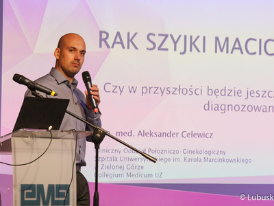 Dr n. med. Aleksander Celewicz, lekarz ze Szpitala Uniwersyteckiego w Zielonej Górze