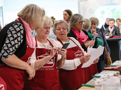 Częścią Różowego Marszu były również warsztaty kulinarne „Dieta w profilaktyce i chorobach onkologicznych” w Muzeum Ziemi Lubuskiej  
