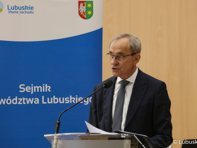 Wiceprzewodniczący Sejmiku Województwa Lubuskiego Mirosław Marcinkiewicz
