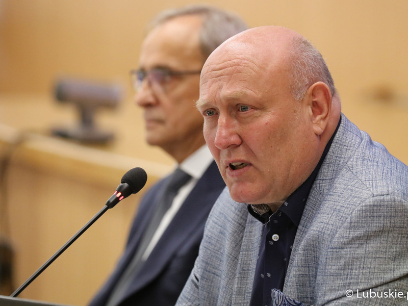 Przewodniczący Sejmiku Województwa Lubuskiego Wacław Maciuszonek