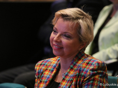 Uczestniczka konferencji „Aktywna Kobieta Wiejska 2022” w Centrum Kreatywnej Kultury przy Regionalnym Centrum Animacji Kultury w Zielonej Górze