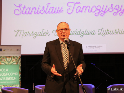 Wicemarszałek Województwa Lubuskiego Stanisław Tomczyszyn