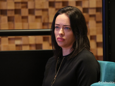 Uczestniczka konferencji „Aktywna Kobieta Wiejska 2022” w Centrum Kreatywnej Kultury przy Regionalnym Centrum Animacji Kultury w Zielonej Górze