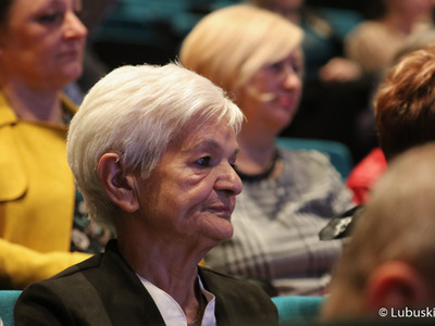 Uczestniczki konferencji „Aktywna Kobieta Wiejska 2022” w Centrum Kreatywnej Kultury przy Regionalnym Centrum Animacji Kultury w Zielonej Górze