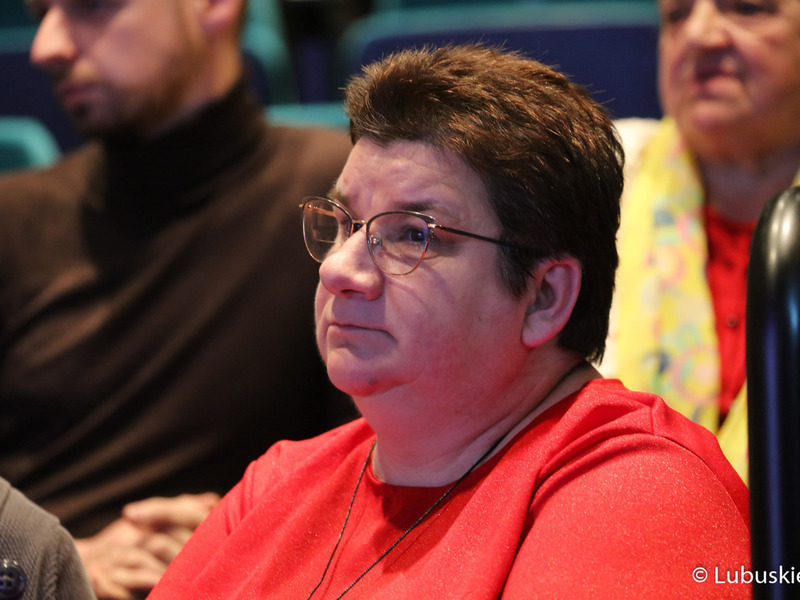 Uczestniczka konferencji „Aktywna Kobieta Wiejska 2022” w Centrum Kreatywnej Kultury przy Regionalnym Centrum Animacji Kultury w Zielonej Górze