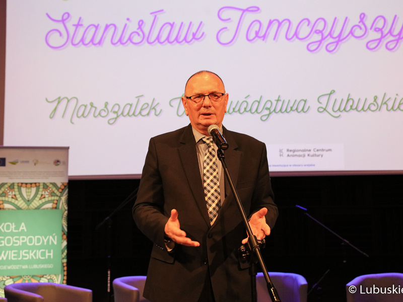 Wicemarszałek Województwa Lubuskiego Stanisław Tomczyszyn