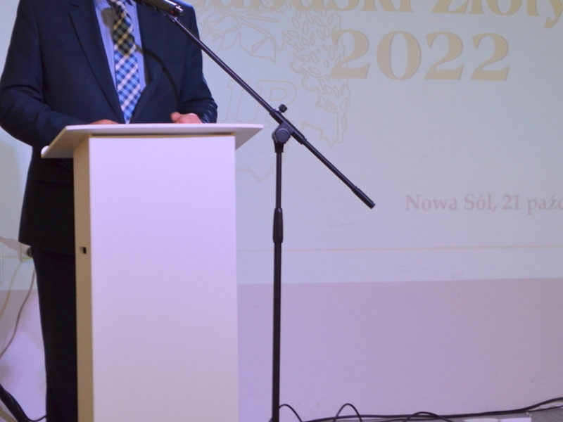 Gala „Lubuski Złoty Kłos” - wicemarszałek Stanisław Tomczyszyn