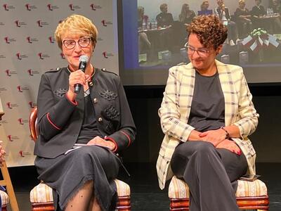 20-lecie Europejskiej Unii Kobiet - Sekcji Polskiej. Panel dyskusyjny pod hasłem: „Czy samorząd jest mężczyzną?”