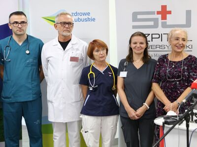 2 listopada 2022 r. rozpoczęły się przenosiny oddziałów zielonogórskiego Szpitala Uniwersyteckiego do Centrum Zdrowia Matki i Dziecka. Z tej okazji odbył się briefing prasowy. 
