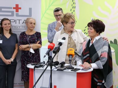 2 listopada 2022 r. rozpoczęły się przenosiny oddziałów zielonogórskiego Szpitala Uniwersyteckiego do Centrum Zdrowia Matki i Dziecka. Z tej okazji odbył się briefing prasowy. 