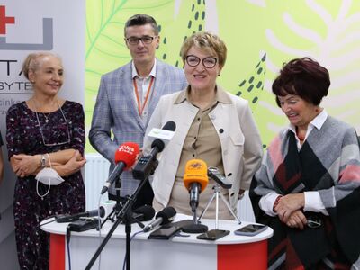 2 listopada 2022 r. rozpoczęły się przenosiny oddziałów zielonogórskiego Szpitala Uniwersyteckiego do Centrum Zdrowia Matki i Dziecka. Z tej okazji odbył się briefing prasowy. 