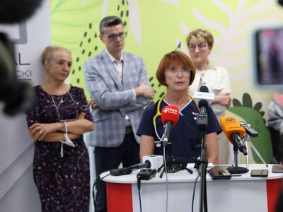 2 listopada 2022 r. rozpoczęły się przenosiny oddziałów zielonogórskiego Szpitala Uniwersyteckiego do Centrum Zdrowia Matki i Dziecka. Z tej okazji odbył się briefing prasowy. 