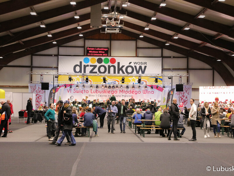 VI Święto Młodego Lubuskiego Wina w Wojewódzkim Ośrodku Sportu i Rekreacji w Zielonej Górze Drzonkowie