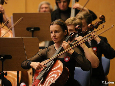 Koncert w Filharmonii Zielonogórskiej zorganizowany z okazji obchodów Święta Niepodległości