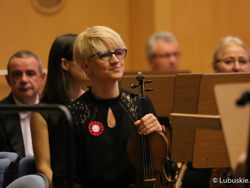 Koncert w Filharmonii Zielonogórskiej zorganizowany z okazji obchodów Święta Niepodległości