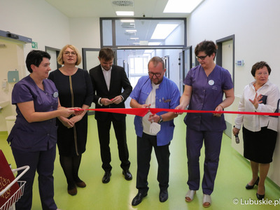 Uroczyste otwarcie nowoczesnego bloku operacyjnego w szpitalu w Nowej Soli