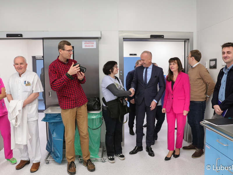 Uroczyste otwarcie nowoczesnego bloku operacyjnego w szpitalu w Nowej Soli