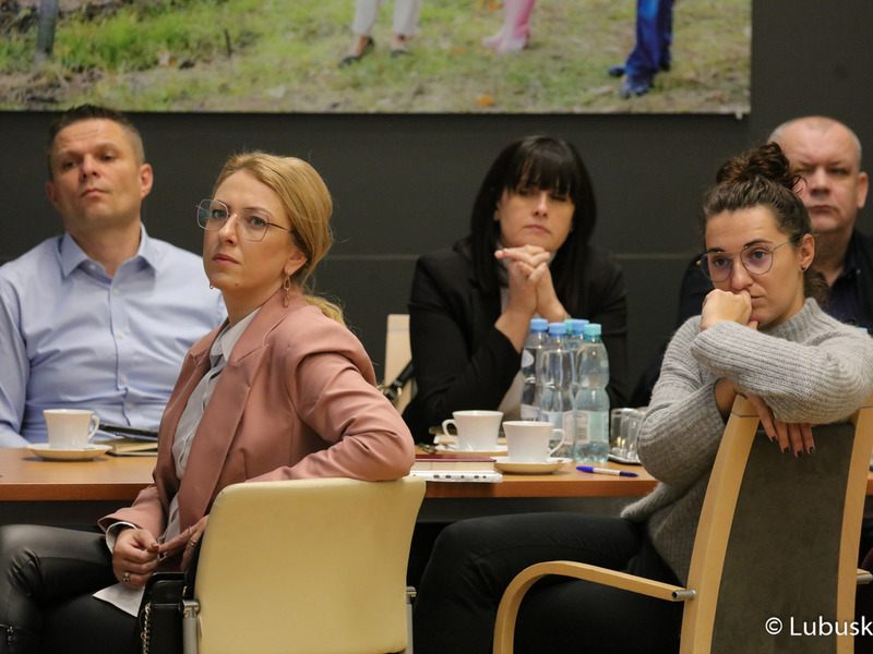 Uczestnicy szkolenia w urzędzie marszałkowskim