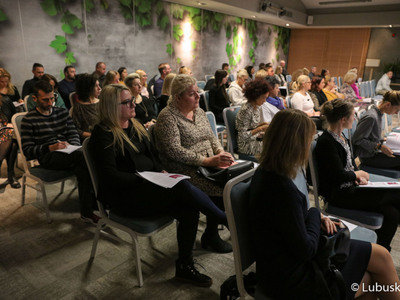 Uczestnicy szkolenia dla beneficjentów programów Interreg
