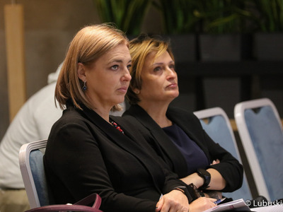 Uczestniczki szkolenia dla beneficjentów programów Interreg