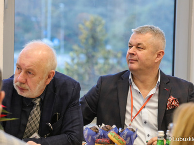 Spotkanie rady klinicystów w sali prasowej Urzędu Marszałkowskiego Województwa Lubuskiego w Zielonej Górze