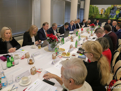Posiedzenie plenarne Wojewódzkiej Rady Dialogu Społecznego w województwie lubuskim