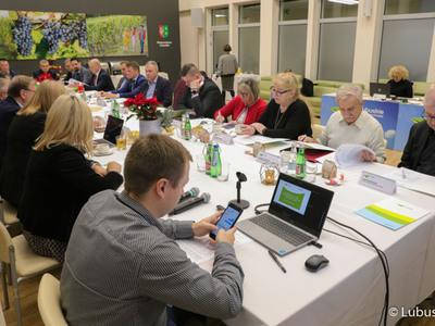 Posiedzenie plenarne Wojewódzkiej Rady Dialogu Społecznego w województwie lubuskim