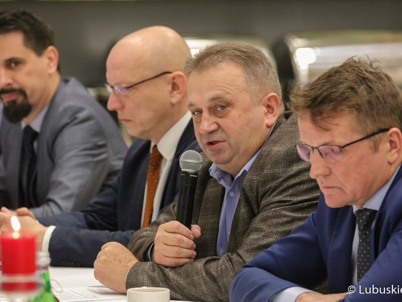 Posiedzenie plenarne Wojewódzkiej Rady Dialogu Społecznego w województwie lubuskim
