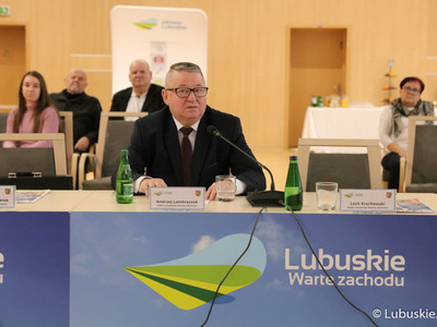 Andrzej Lambryczak, radny Lubuskiego Sejmiku Seniorów