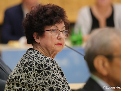 Przewodnicząca Lubuskiej Społecznej Rady Seniorów Urszula Chudak