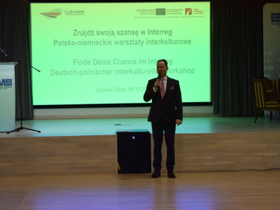 Radosław Brodzik - Dyrektor Biura Współpracy Zagranicznej i Europejskiej Współpracy Terytorialnej.