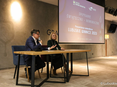 Spotkanie świąteczno-noworoczne z lubuskimi winiarzami w hotelu Grape Town w Zielonej Górze 