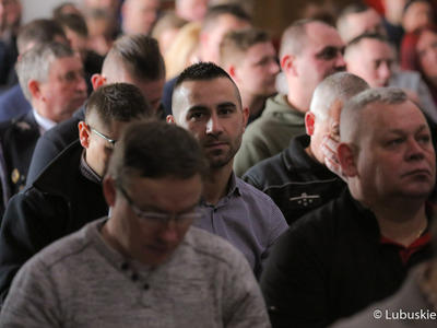 Uczestnicy Konferencji Oddziału Wojewódzkiego Związku OSP RP Województwa Lubuskiego