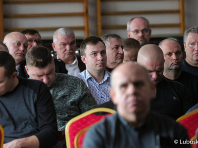 Uczestnicy Konferencji Oddziału Wojewódzkiego Związku OSP RP Województwa Lubuskiego