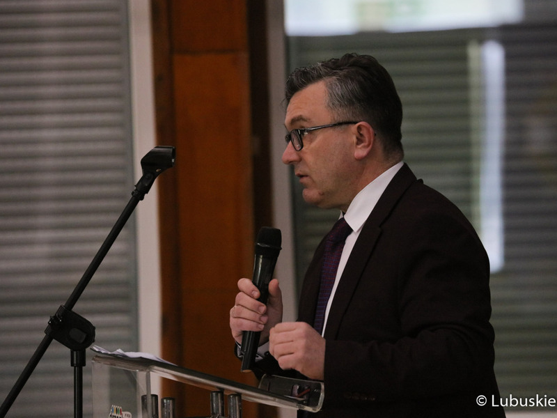 Uczestnik Konferencji Oddziału Wojewódzkiego Związku OSP RP Województwa Lubuskiego