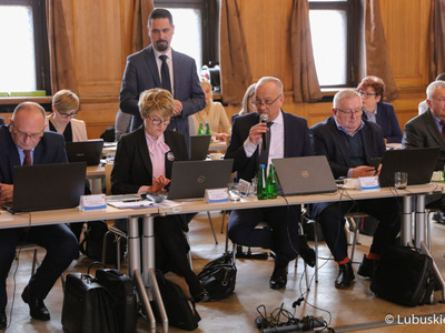 50. Sesja Sejmiku Województwa Lubuskiego w w Auli Zamiejscowego Wydziału Kultury Fizycznej w Gorzowie Wlkp. 